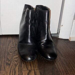 Tory Burch Sleek Black Ankle Booties